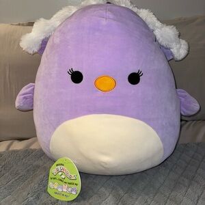 Squishmallows Purple Penguin Plush Toy